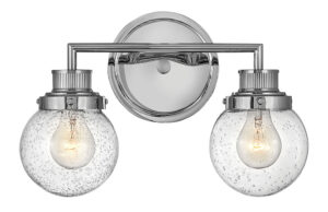 Hinkley Small Two Light Vanity