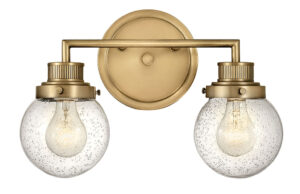 Hinkley Small Two Light Vanity