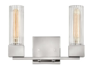 Hinkley Small Two Light Vanity