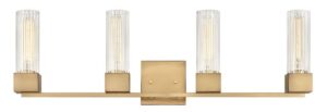 Hinkley Large Four Light Vanity