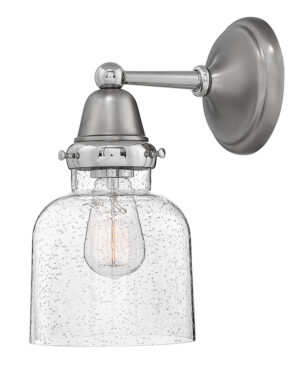 Hinkley Medium Cylinder Glass Single Light Sconce