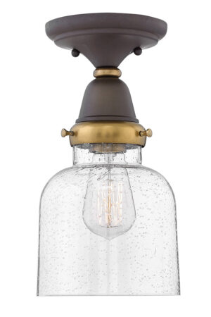 Hinkley Extra Small Cylinder Glass Flush Mount