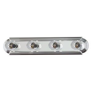 Maxim Lighting Essentials 4-Light Racetrack Bath Vanity Light