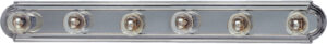 Maxim Lighting Essentials 6-Light Racetrack Bath Vanity Light