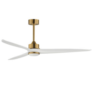 Maxim Lighting Woodwind 80" Solid Wood Blade Fan W LED Light Kit