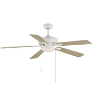 Maxim Lighting 52" Super-Max Fan w/ LED Light Kit - White