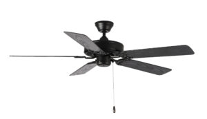Maxim Lighting Basic-Max 52" Black Fan Black/Walnut Blades