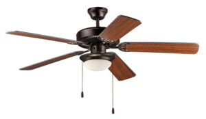 Maxim Lighting Basic-Max 52" Bronze Fan LED 2-Light W/P Blades