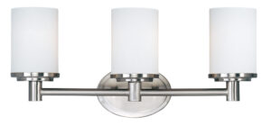 Maxim Lighting Cylinder 3-Light Bath Vanity