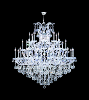 James R. Moder Maria Theresa 36 Light Chandelier IMPERIAL Crystal (Clear)