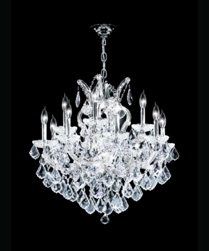 James R. Moder Maria Theresa 12 Light Chandelier IMPERIAL Crystal (Clear)