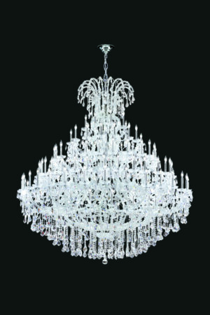 James R. Moder Maria Theresa 128 Light Chandelier IMPERIAL Crystal (Clear)
