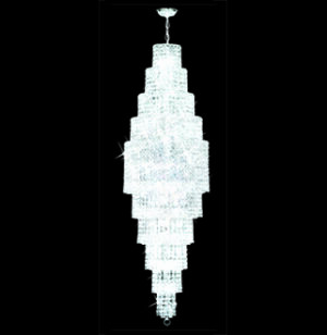 James R. Moder Prestige All Crystal Entry Chand. IMPERIAL Crystal (Clear)