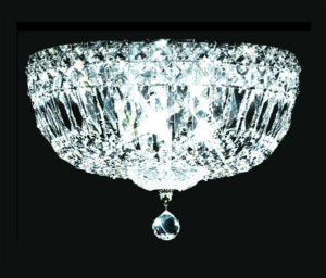 James R. Moder Prestige All Crystal Flush Mount IMPERIAL Crystal (Clear)