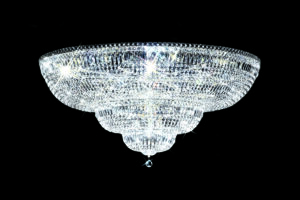 James R. Moder Prestige All Crystal Flush Mount IMPERIAL Crystal (Clear)