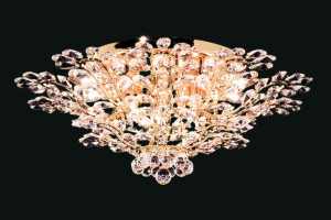 James R. Moder Florale Collection Flush Mount IMPERIAL Crystal (Clear)