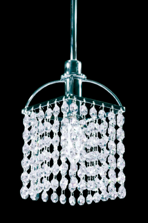James R. Moder Tekno Mini with Short Square Head SPECTRA CRYSTAL by Swarovski (Clear)