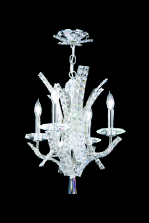 James R. Moder Eclipse Collection 4 Light Pendant IMPERIAL Crystal (Clear)