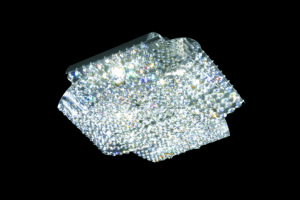 James R. Moder Eclipse Collection Flush Mount IMPERIAL Crystal (Clear)
