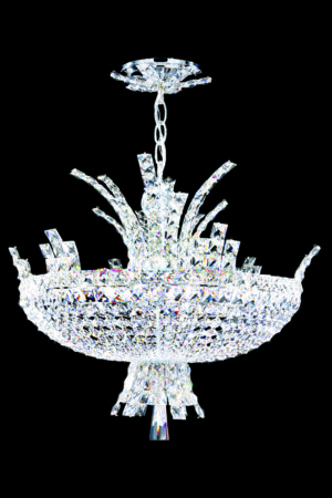 James R. Moder Eclipse Collection Chandelier IMPERIAL Crystal (Clear)