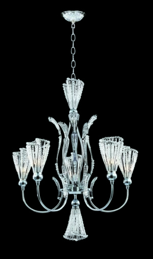 James R. Moder Jewelry Collection 5 Light Chandelier IMPERIAL Crystal (Clear)