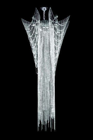 James R. Moder Medallion Collection Entry Chandelier IMPERIAL Crystal (Clear)