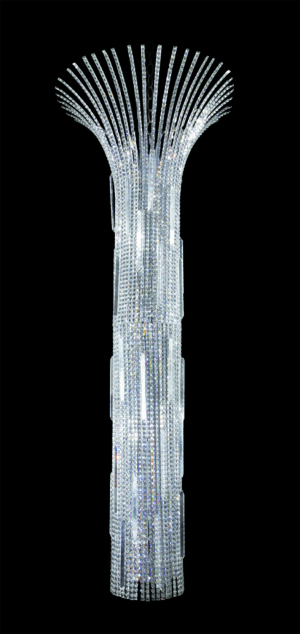 James R. Moder Medallion Collection Entry Chandelier IMPERIAL Crystal (Clear)