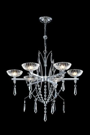 James R. Moder Medallion Fashion Chandelier IMPERIAL Crystal (Clear)