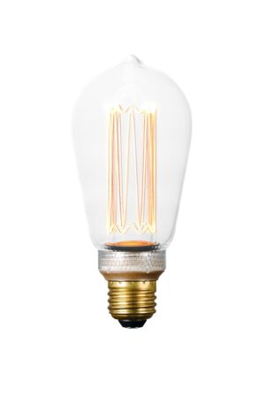 Maxim Lighting 3.5W Dimmable LED E26 ST64 Classic Pattern Clear