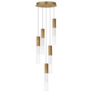 ET2 Lighting Reeds 5-Light LED Pendant