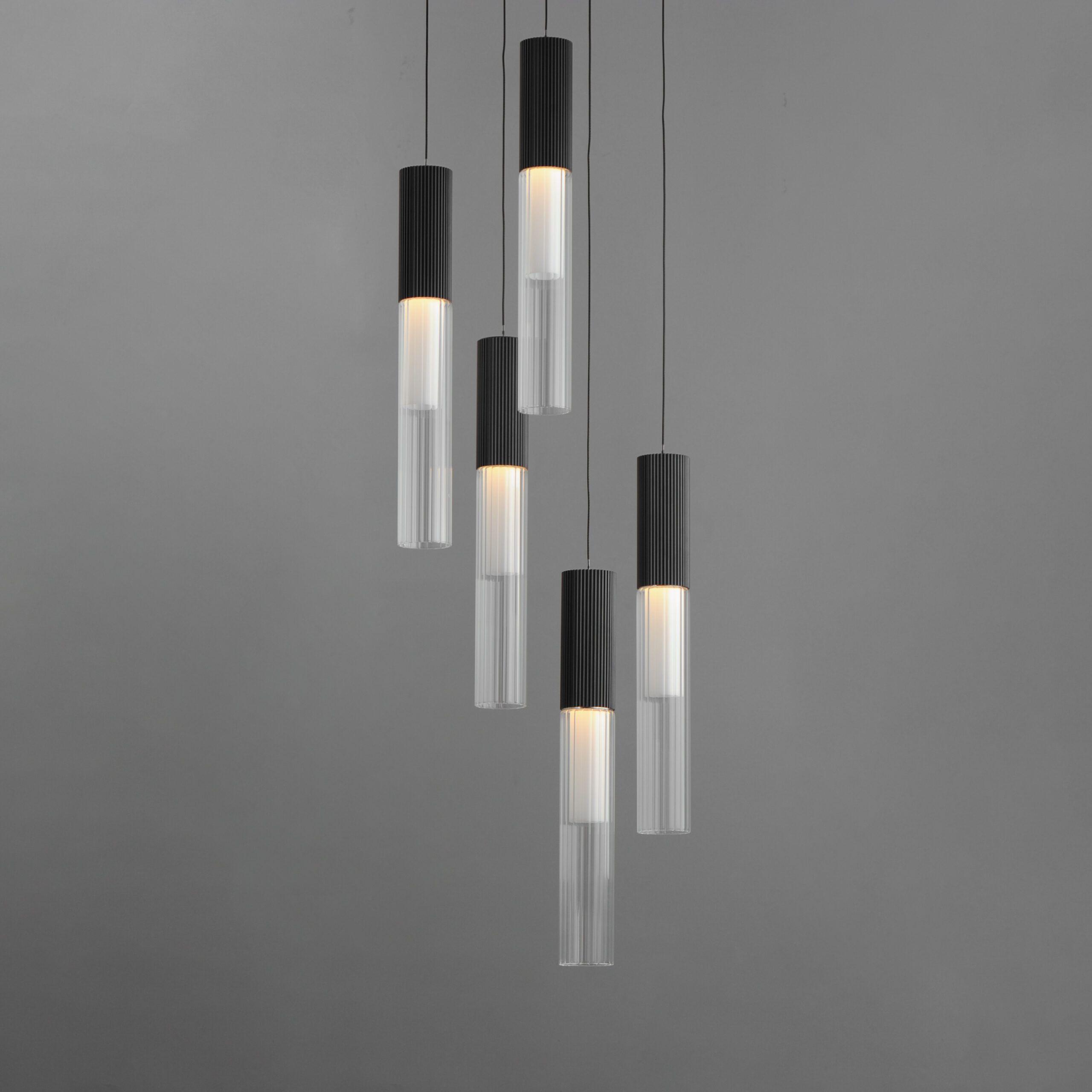 ET2 Lighting Reeds 5-Light LED Pendant - Image 2