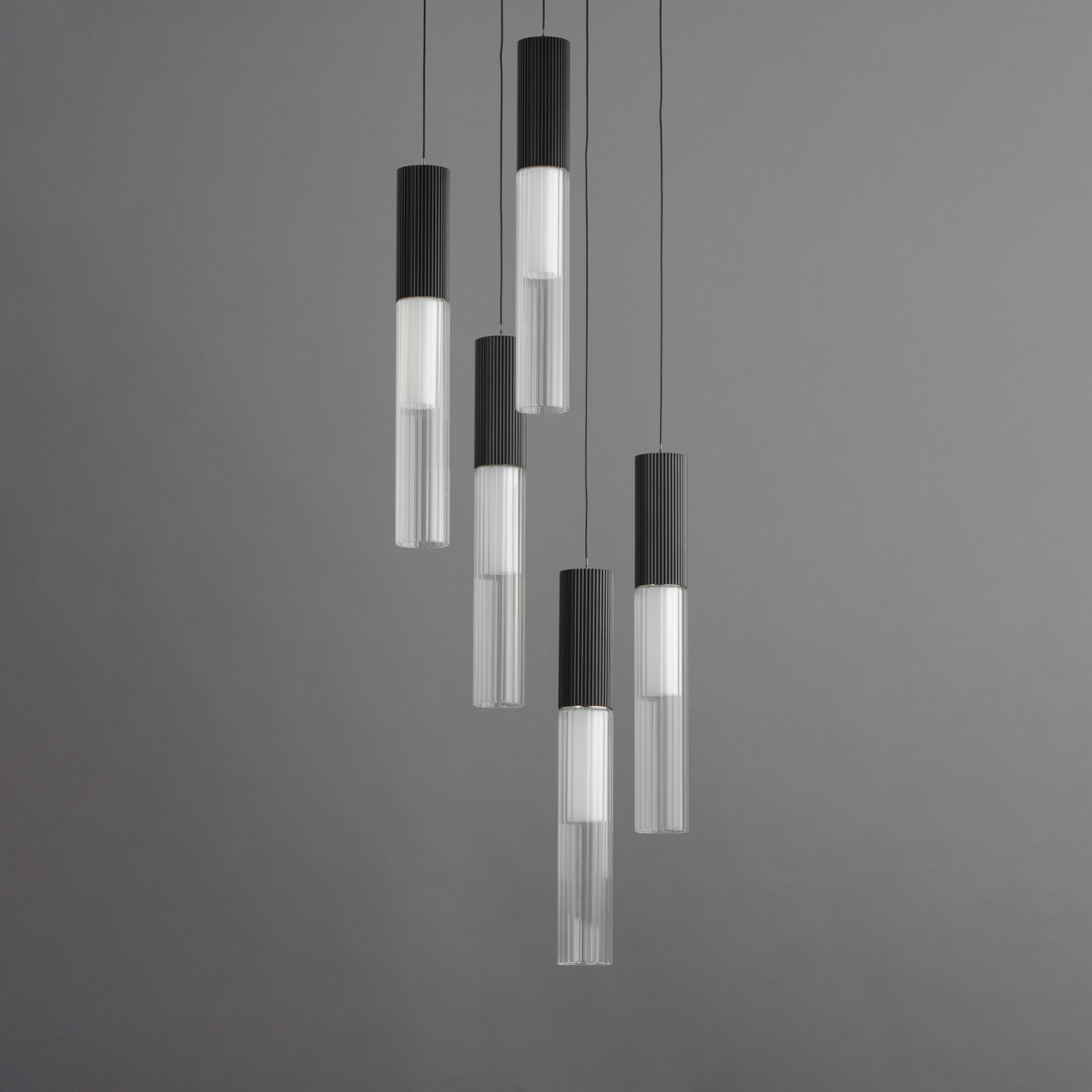 ET2 Lighting Reeds 5-Light LED Pendant - Image 3