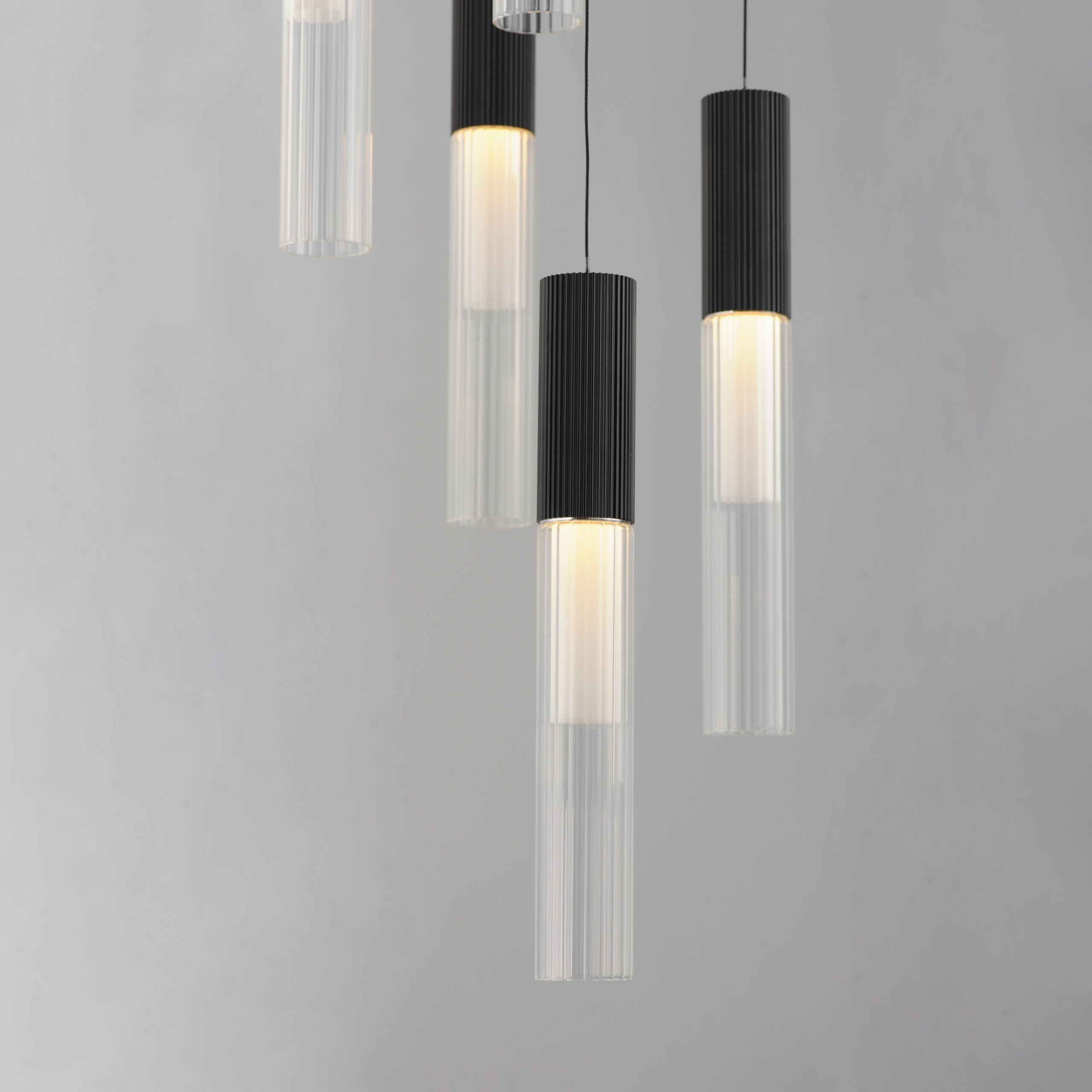 ET2 Lighting Reeds 5-Light LED Pendant - Image 4