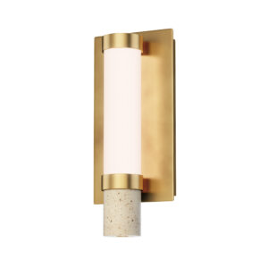 ET2 Lighting Travertine 1-Light LED Wall Sconce