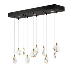 ET2 Lighting Pebble 10-Light LED Pendant