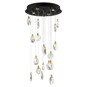 ET2 Lighting Pebble 18-Light LED Pendant