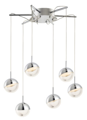 ET2 Lighting Spot 6-Light LED Pendant