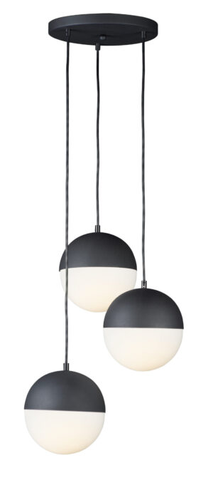 ET2 Lighting Half Moon 3-Light LED Pendant