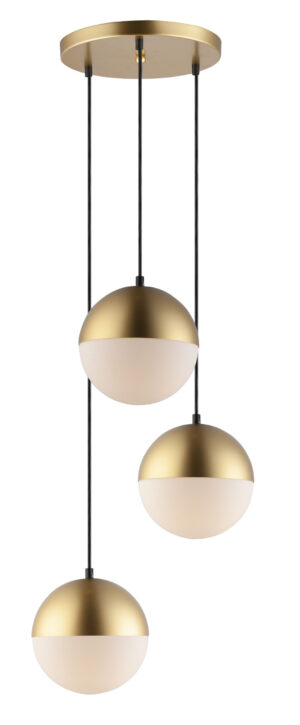 ET2 Lighting Half Moon 3-Light LED Pendant