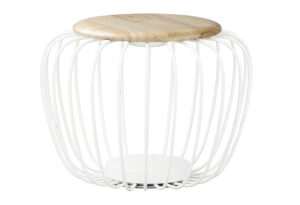 ET2 Lighting Cage 20" LED Ottoman