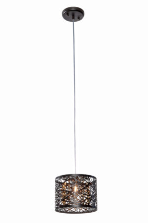 ET2 Lighting Inca 1-Light Pendant W/LED Bulb