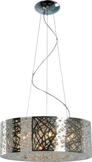 ET2 Lighting Inca 9-Light Pendant W/LED Bulb