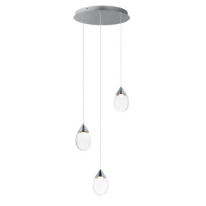 ET2 Lighting Dewdrop 3-Light LED Pendant