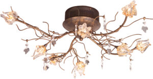 ET2 Lighting Flora 8-Light Flush Mount