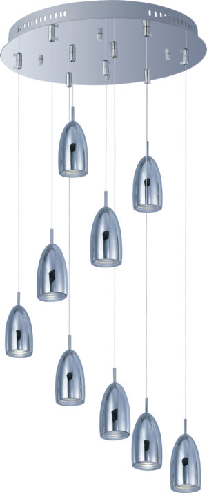 ET2 Lighting Bullet 9-Light LED Pendant