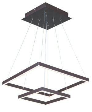 ET2 Lighting Quad 2-Tier LED Pendant