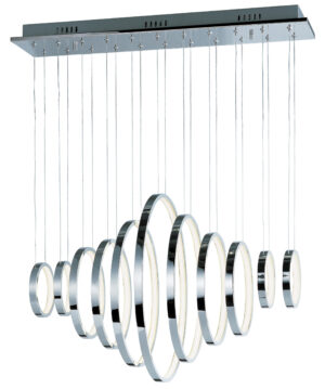 ET2 Lighting Hoops 11-Light LED Pendant