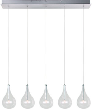 ET2 Lighting Larmes 5-Light Pendant
