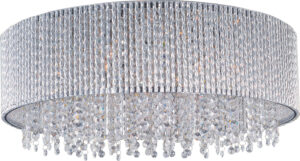 ET2 Lighting Spiral 10-Light Flush Mount