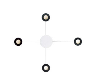 ET2 Lighting Orbital 4-Light LED Wall Sconce